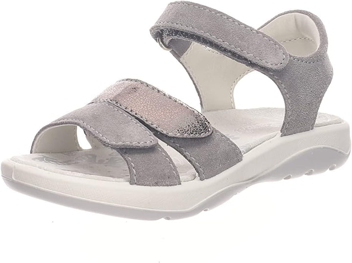 Lurchi Mädchen Fiori Sandale 31 EU Grau, 31 EU Grau