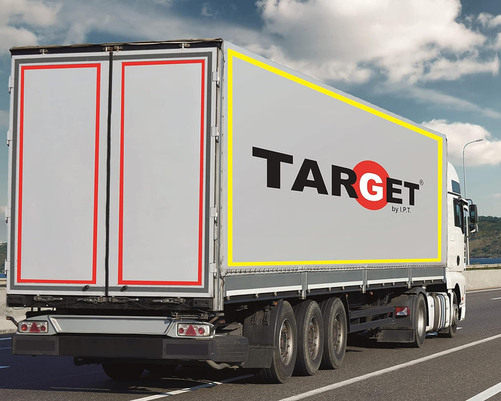 Reflektierendes Klebeband - Zugelassen - TARGET - Gelb 25 Meter x 50 Millimeter - Für LKW - Standard