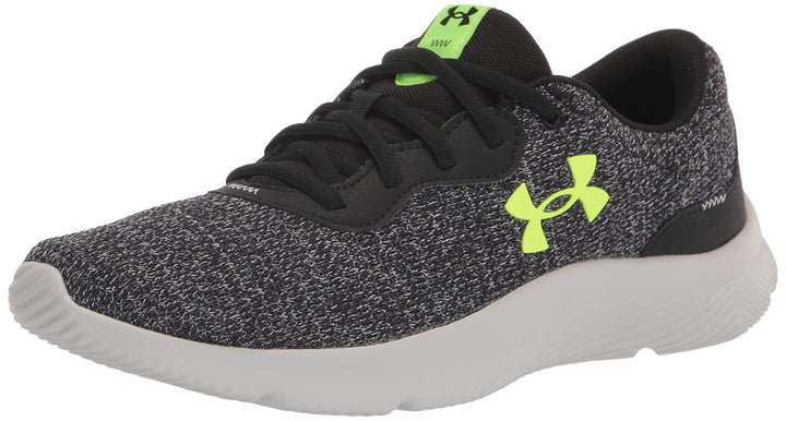 Under Armour Mojo 2 Visual Cushioning F107 Laufschuh Herren 42 EU Black Black Lime Surge, 42 EU Blac
