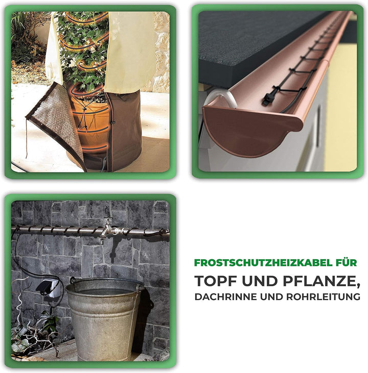 Bio Green SBF 10 Frostschutzheizkabel für Pflanzen 10 m, 100