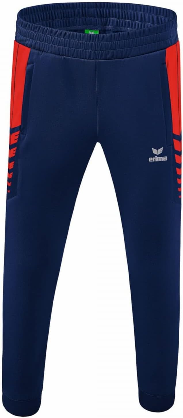 Erima Herren Trainingshose Six Wings Funktionelle M New Navy/Rot, M New Navy/Rot