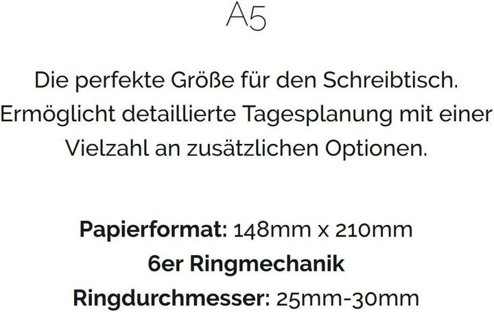 Filofax Metropol Persönlicher Organiser A5 schwarz schwarz Single, schwarz Single