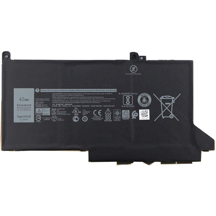 XITAIAN 11.4V 42Wh 3500mAh 0G74G OG74G DJ1J0 Ersatz Laptop Akku für Dell Latitude 7000 E7280 E7380 E