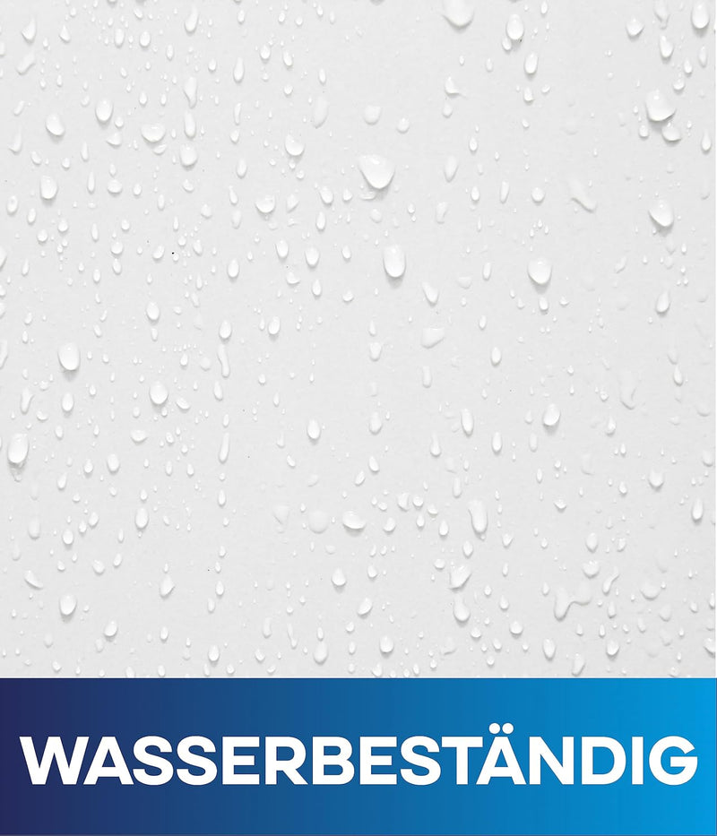 plid® Silikon Fassadenfarbe Weiss Aussen matt 5L - für Beton, Mauerwerk, Kellerwand, Fassade & Socke