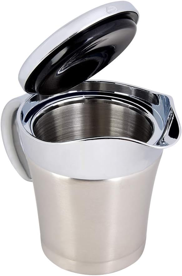 Sauciere Sossenkrug, 304 Edelstahl Thermo-Saucentopf Doppelwandig Isolierte Sauciere Topf Servierkru