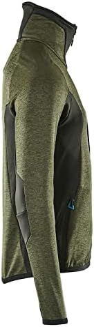 Mascot 17103-316-3309-3XL Fleecepullover Mit Reissverschluss Grösse in Moosgrün/Schwarz, 3XL, 3XL