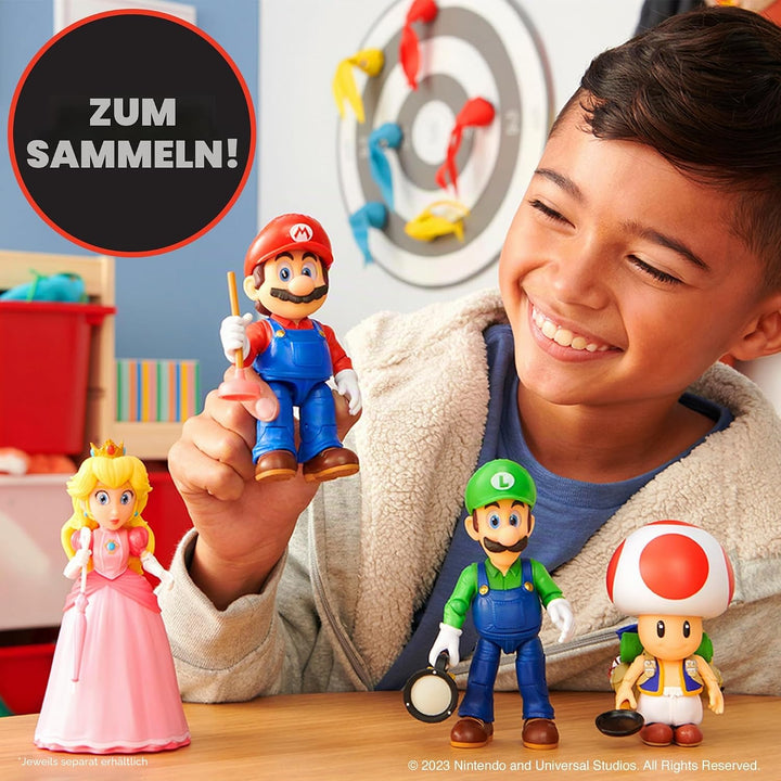 Nintendo Super Mario Movie - Mario Figur 13cm, Mario