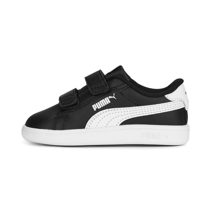 PUMA Unisex Baby Smash 3.0 L V Inf Sneaker 20 EU Puma Black Puma White, 20 EU Puma Black Puma White