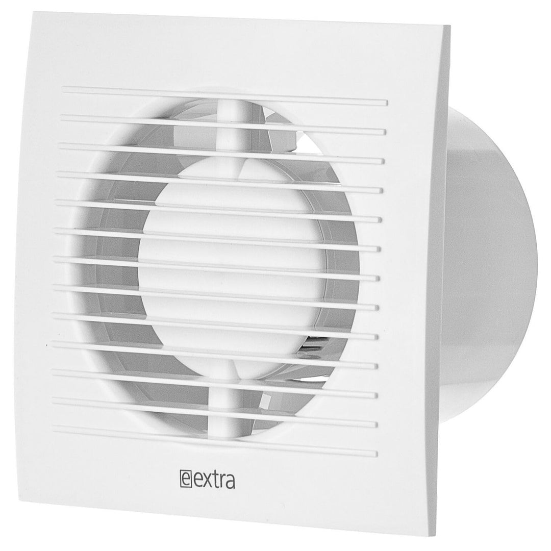 Steinberg14 Badlüfter Ø 125mm mit Feuchtigkeitssensor und Zeitnachlauf (Timer) - Weiss Ventilator Ø