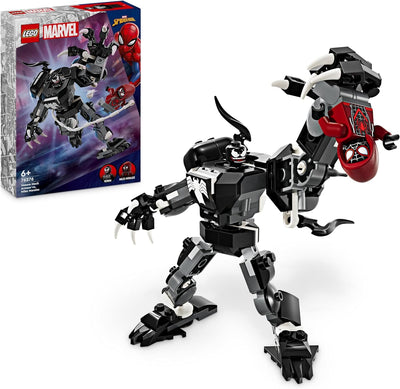 LEGO Marvel Spider-Mans Rennauto & Venom Green Goblin & Marvel Venom Mech vs. Miles Morales, bewegli