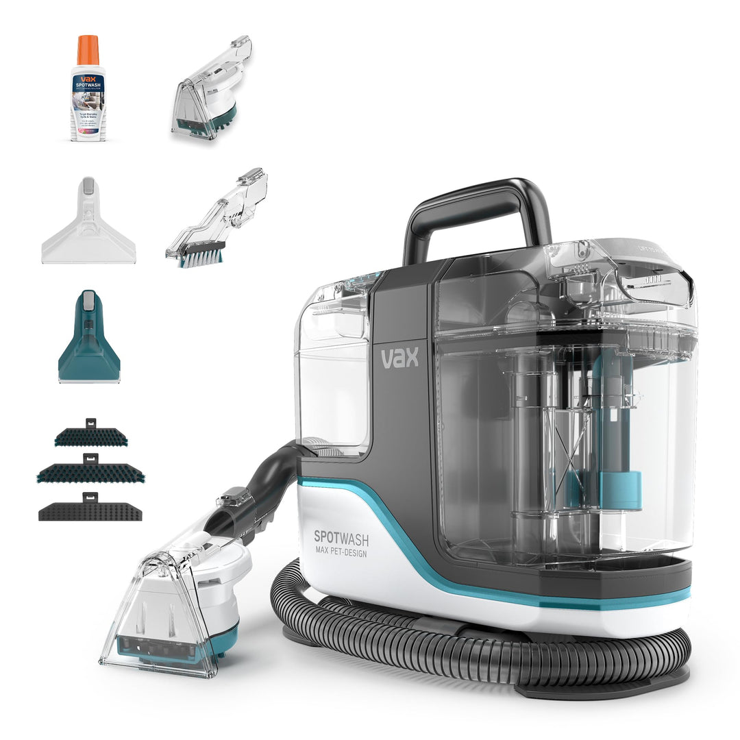 Vax SpotWash Max Pet-Edition Fleckenreiniger Leistungsstarker Teppich-und Polsterreiniger Gerät mit