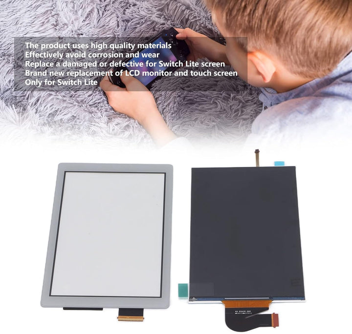 für Switch Lite Bildschirm Ersatz-LCD-Display-Panel-Reparaturteile,LCD-Flüssigkristall-Display und D