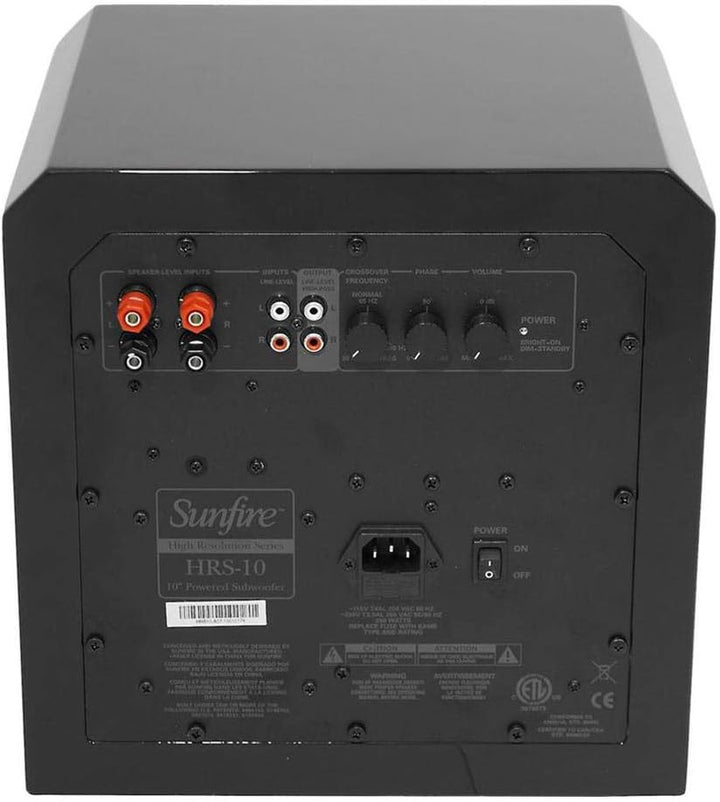 Sunfire HRS10 25,4 cm Hohe Auflösung Subwoofer