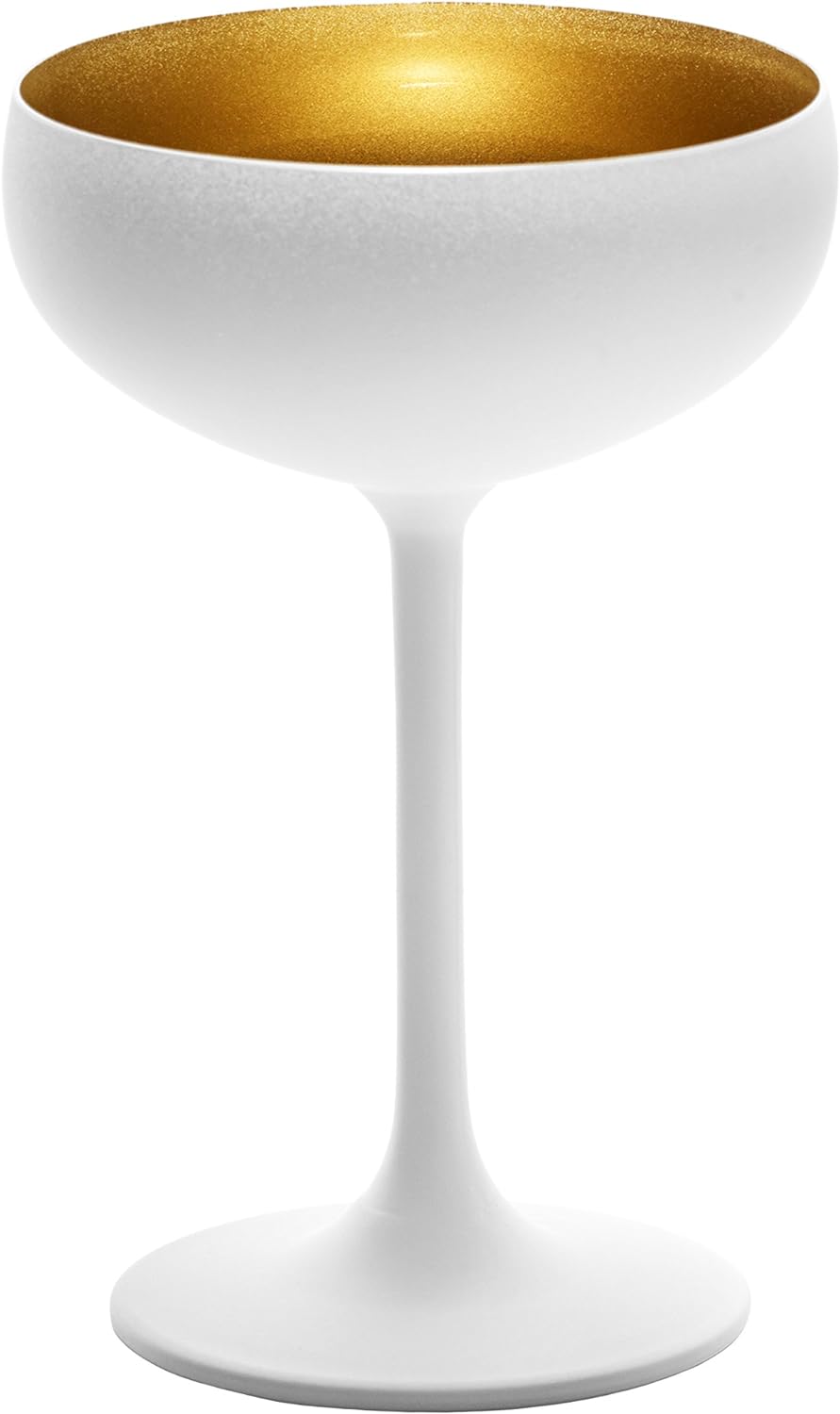 Stölzle Lausitz Elements Sektschale, Glas, Weiss, 6 Stück