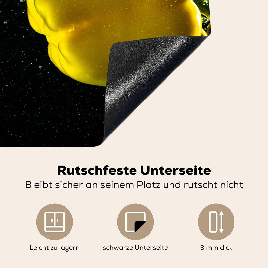Herdabdeckplatte Einteilig Induktionsmatte Küche Abdeckung Ceranfeld Herd Abdeckplatte Deko Vinyl Ma