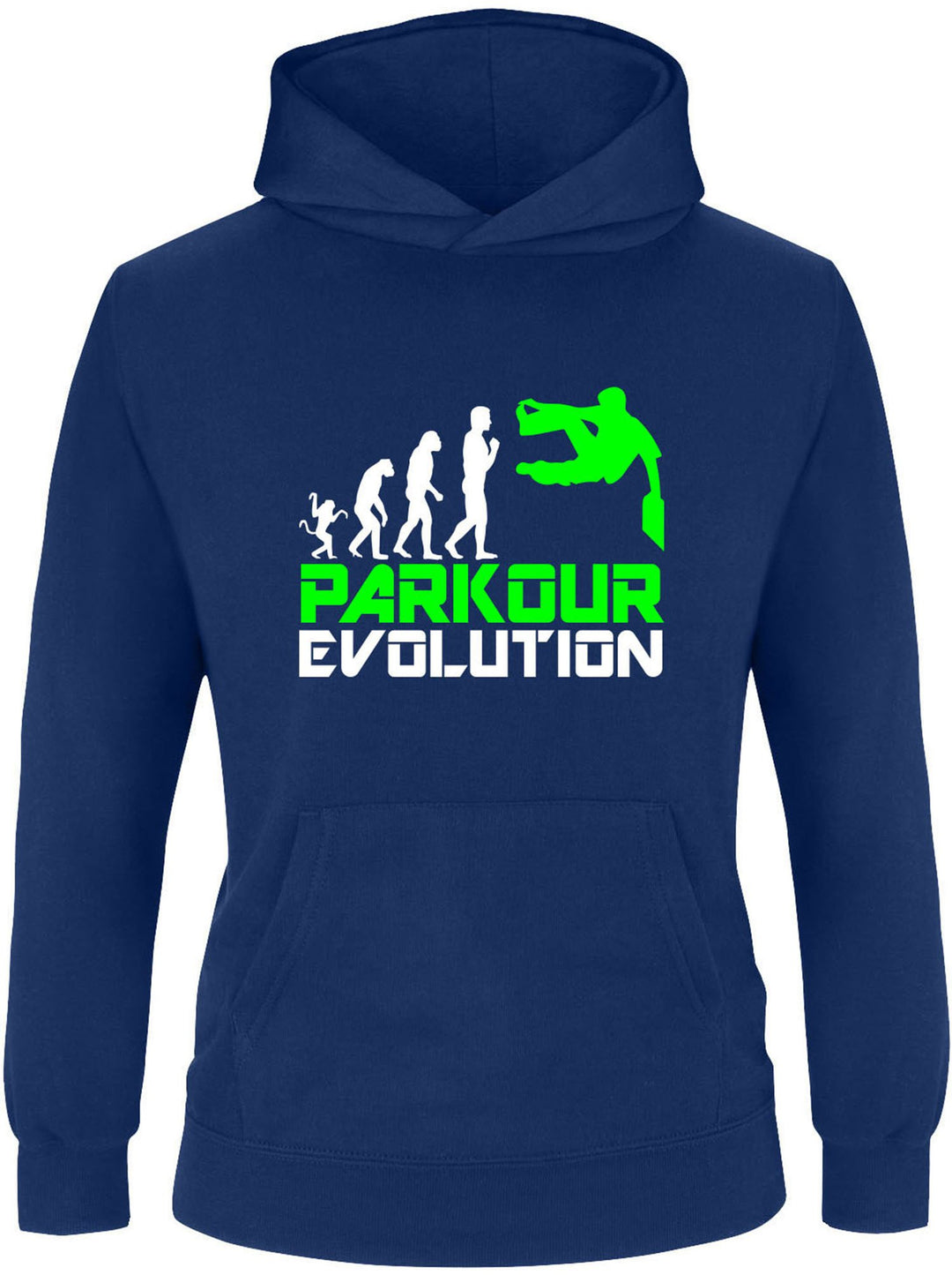 EZYshirt® Parkour Evolution Kinder Hoodie
