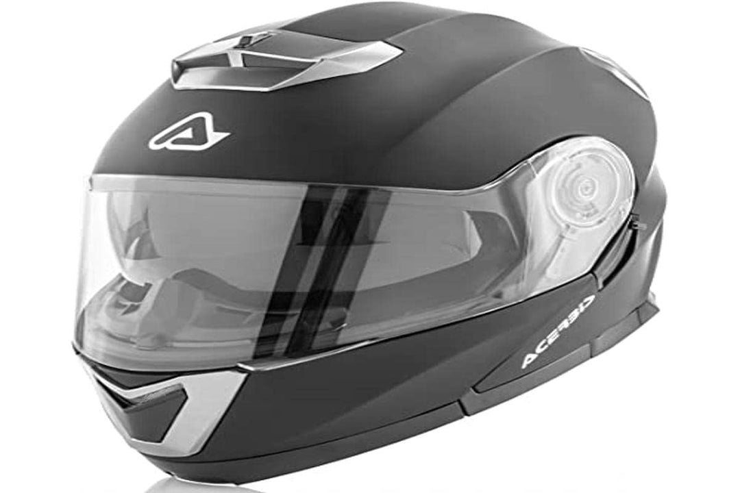 Acerbis Herren Serel Modural Helm, Schwarz, M