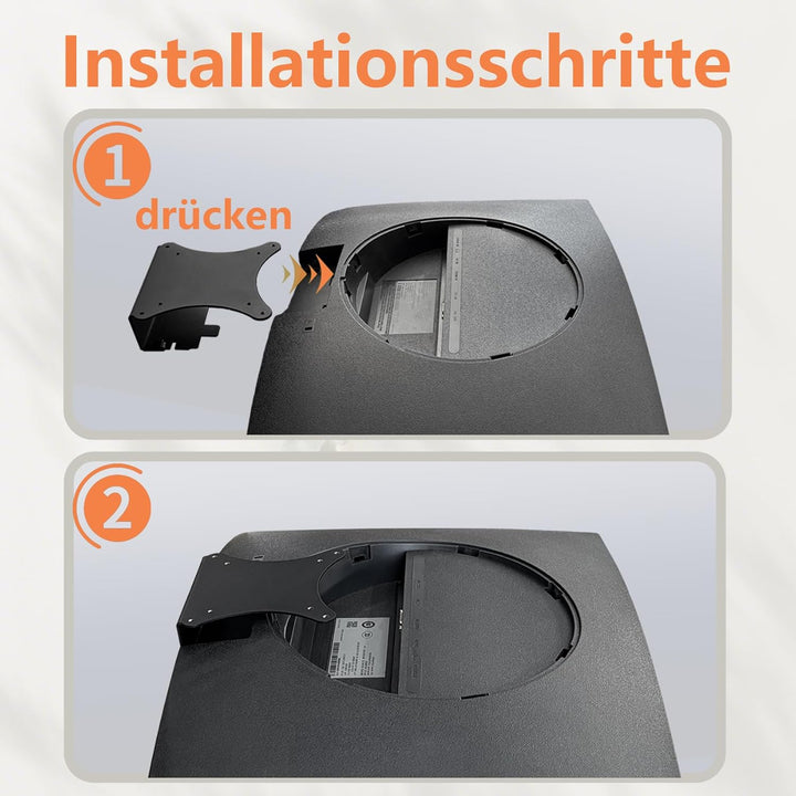 S39C T55 Mount Adapter kompatibel mit gebogenen Monitor Samsung 24" 27" 32" T550 S39C