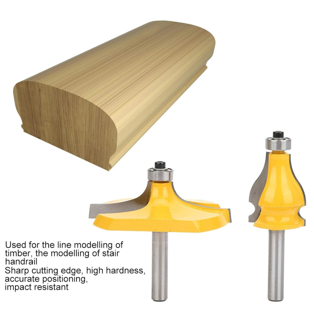 Handlauf Fräser, langlebig Genaue Positionierung Holzbearbeitungsfräser Holzbearbeitungsfräser mit L