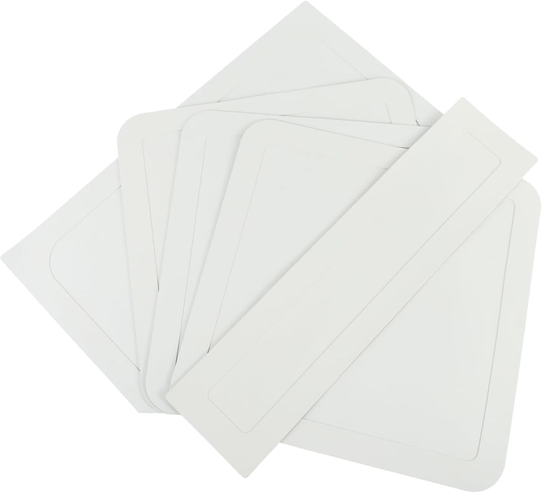 BESPORTBLE 5st Baseball-Basis Gummi Softball Basen Baseball Baseboard Gummi Werfen Basis Baseball Pl