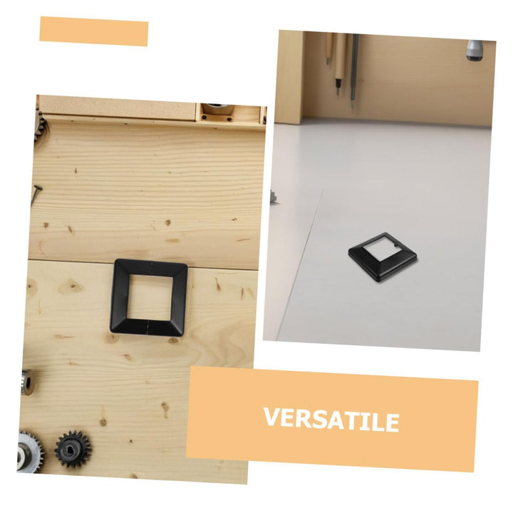 NUOBESTY 6stücke Pfostenfussabdeckung Geteiltem Design Für Terrassengeländer Und Verandasäulen Uv-be