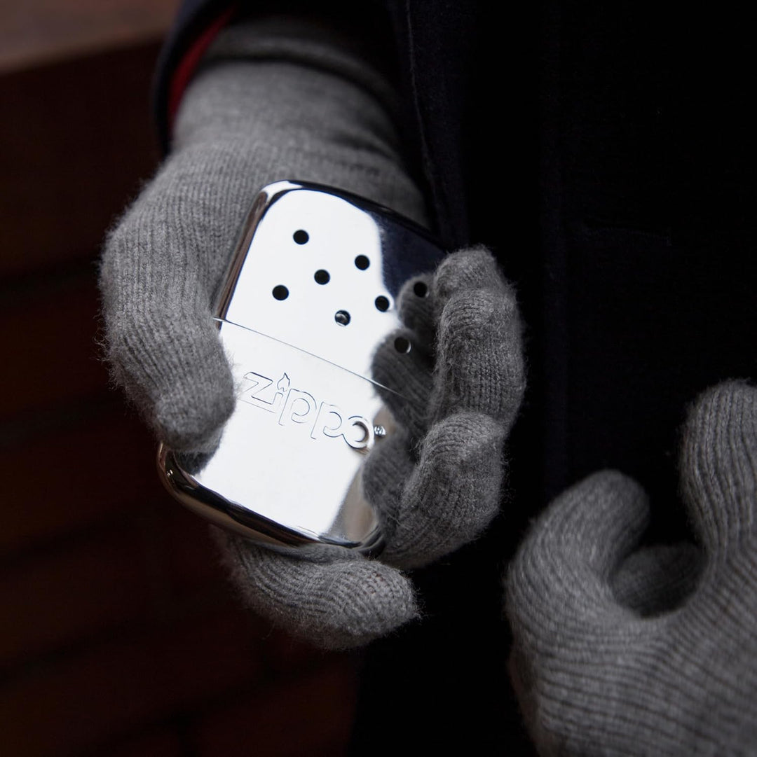 Zippo Handwarmer High Polish Chrome 12 Hours, 12h Chrome 12h, Chrome, 12h, Single