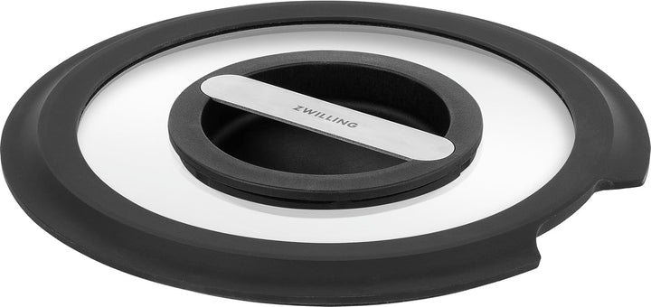 ZWILLING Unlock Kochtopfset 5-tlg (Kochtopf 20+16 cm, Griff, 2 Glasdeckel), Stapelbar, Abnehmbarer G