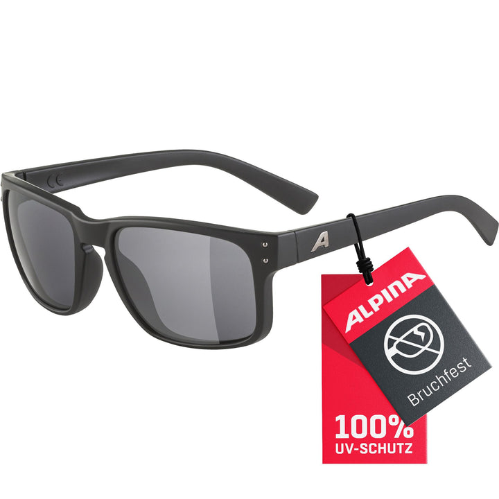 ALPINA KOSMIC - Verspiegelte und Bruchsichere Sonnenbrille, ideal für Alltag und Outdoor mit UV-A-,