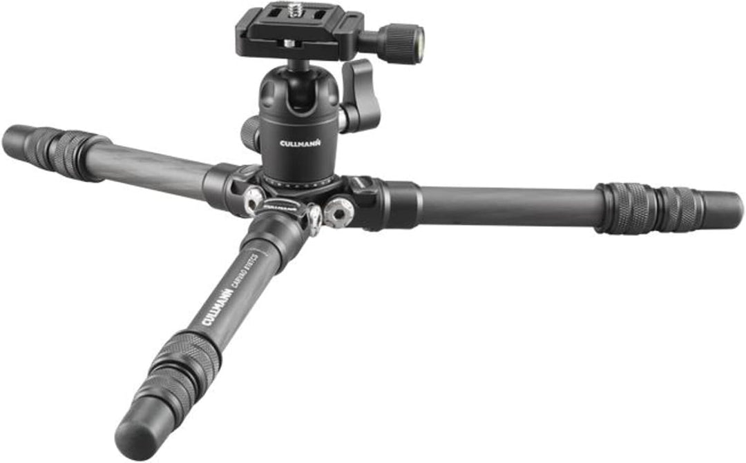 CULLMANN - 56814 - CARVAO 816TCS - Reisestativ aus Carbon - Max. 70,5cm Auszugshöhe - Packmass 27cm