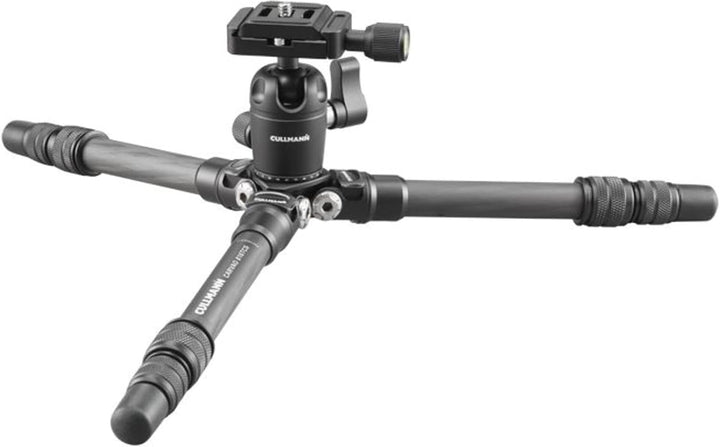 CULLMANN - 56814 - CARVAO 816TCS - Reisestativ aus Carbon - Max. 70,5cm Auszugshöhe - Packmass 27cm