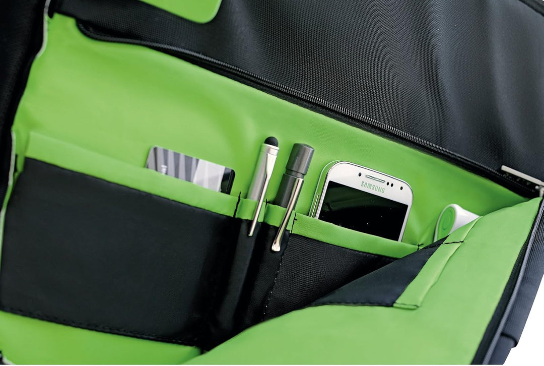 Leitz, Leichter und erweiterbarer Business-Rucksack, Für 15.6 Zoll Laptop oder Ultrabook, Traveller,