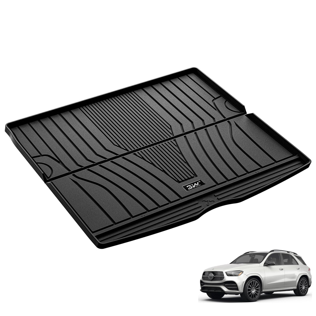 3W Kofferraumwanne für Mercedes Benz GLE V167 2020-2025, TPE Allwetter Massgeschneiderte Kofferraumm