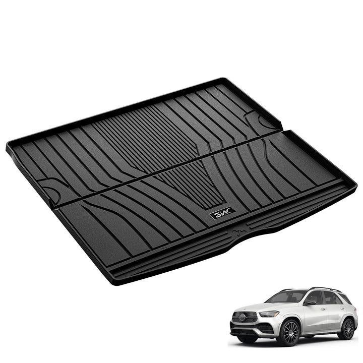 3W Kofferraumwanne für Mercedes Benz GLE V167 2020-2025, TPE Allwetter Massgeschneiderte Kofferraumm