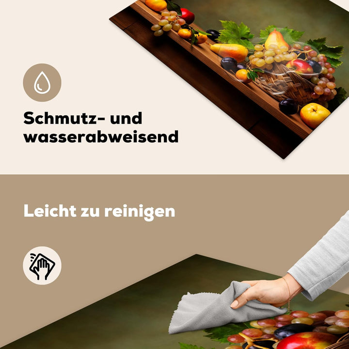 KitchenYeah© Herdabdeckplatte Einteilig Herdabdeckung Abdeckplatte für Ceranfeld Abdeckung Induktion