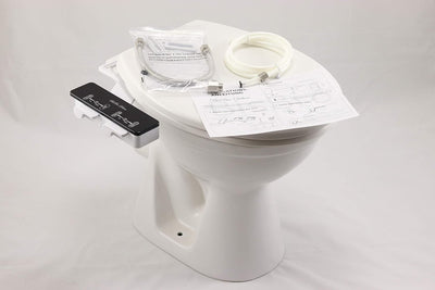 BisBro Deluxe Slim Bidet 2072 | Dusch-WC zur optimalen Intimpflege | Einfach unter dem Klodeckel ins