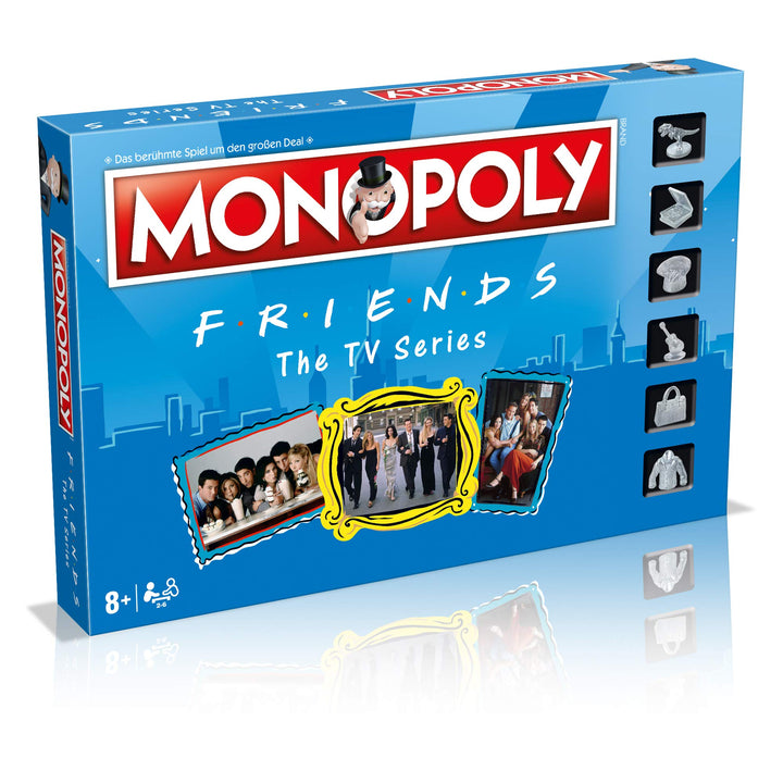 Winning Moves - Monopoly - Friends - Friends Merchandise - 2 bis 6 Spieler, Alter 8+ - Deutsch, Frie