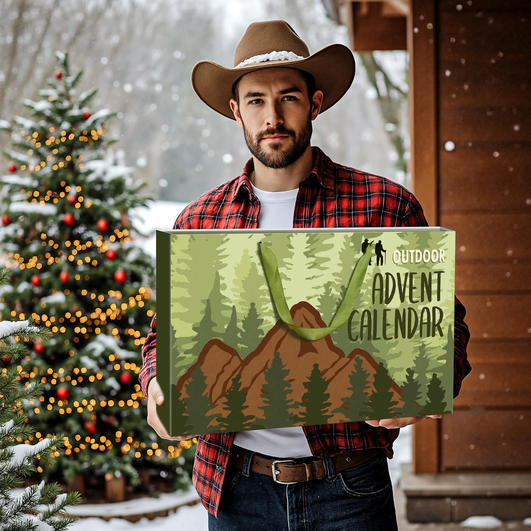 iZoeL Adventskalender Outdoors Camping Werkzeuge Teenager Junge Männer 2025 Handwerkzeuge Weihnachts