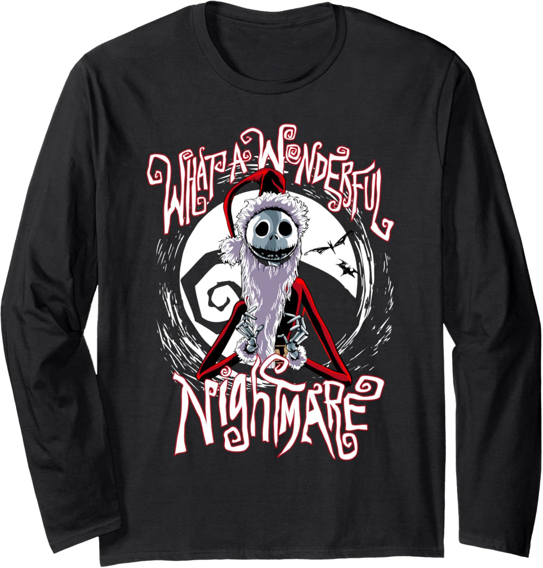 Nightmare Before Christmas What A Wonderful Nightmare Jack Langarmshirt