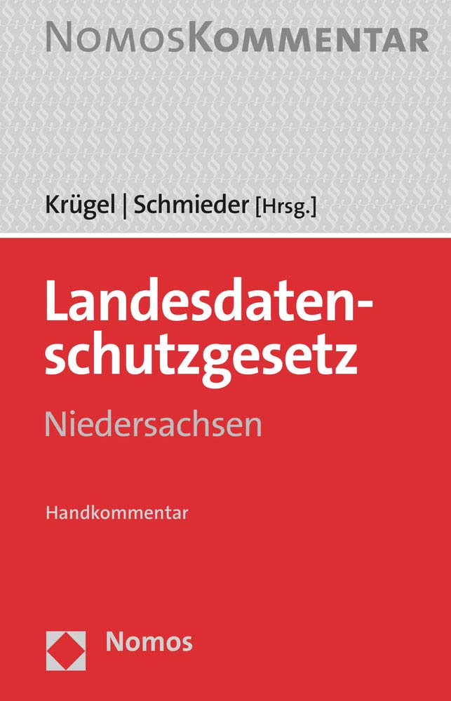 Niedersächsisches Datenschutzgesetz: Handkommentar, Gebundenes Buch