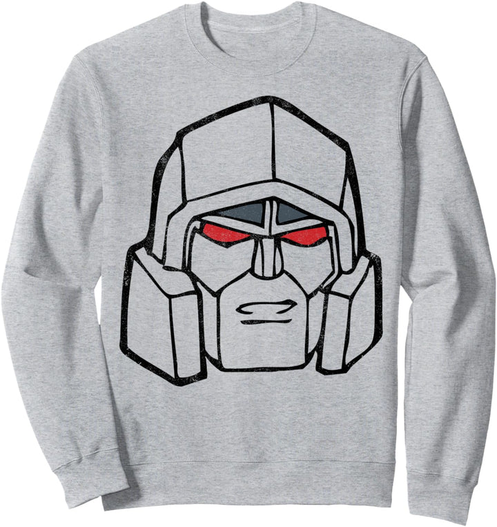 Transformers Megatron Vintage Big Face Sweatshirt
