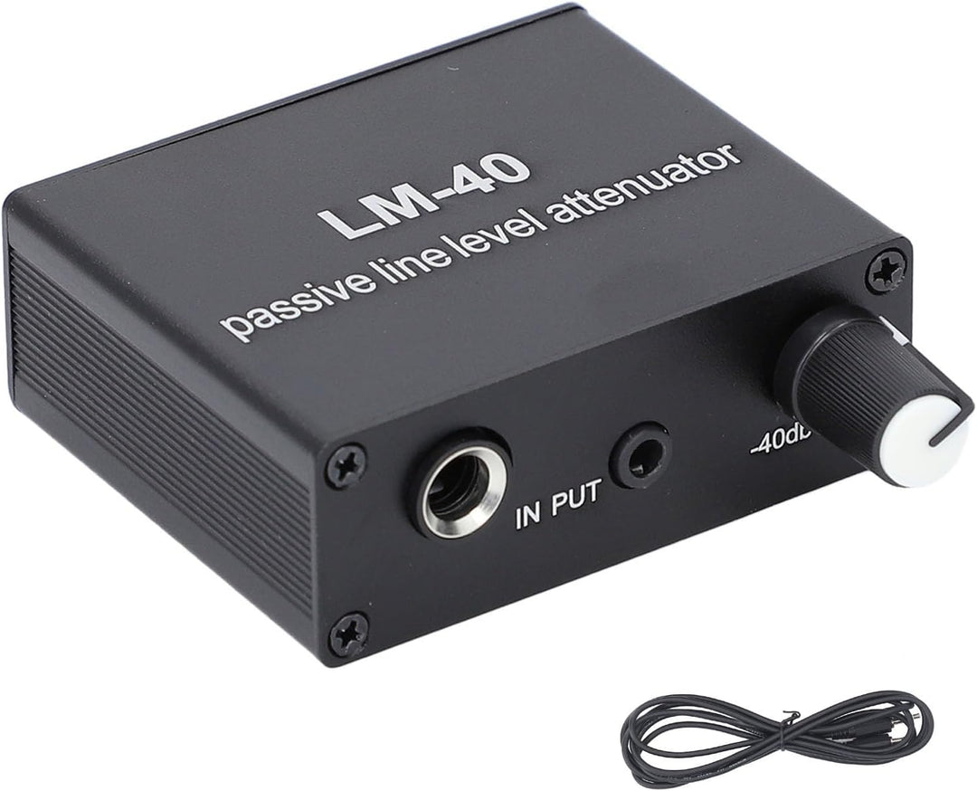 Lautstärkeregler, Passiver Schalldämpfer, Audio-Lautstärkeregler – 40 DB – 15 DB, Einstellbarer Laut