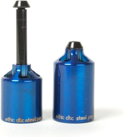 Ethic DTC Stahl Stunt Scooter Peg Set (Schwarz)