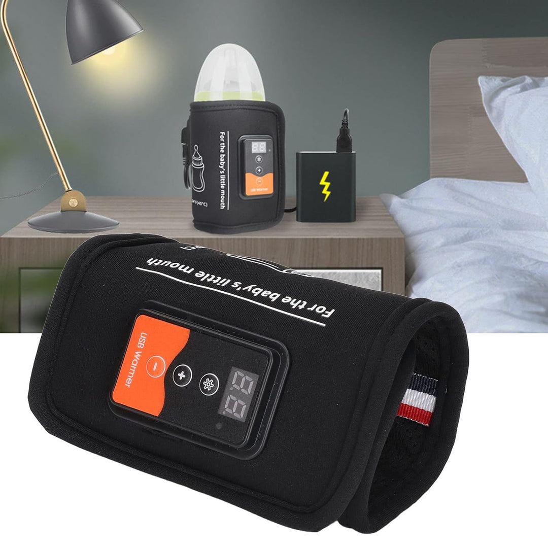 Tragbarer MilchflaschenwäRmer, Konstante Temperatur, Schnelle ErwäRmung, Schnelle ErwäRmung, USB-Mut