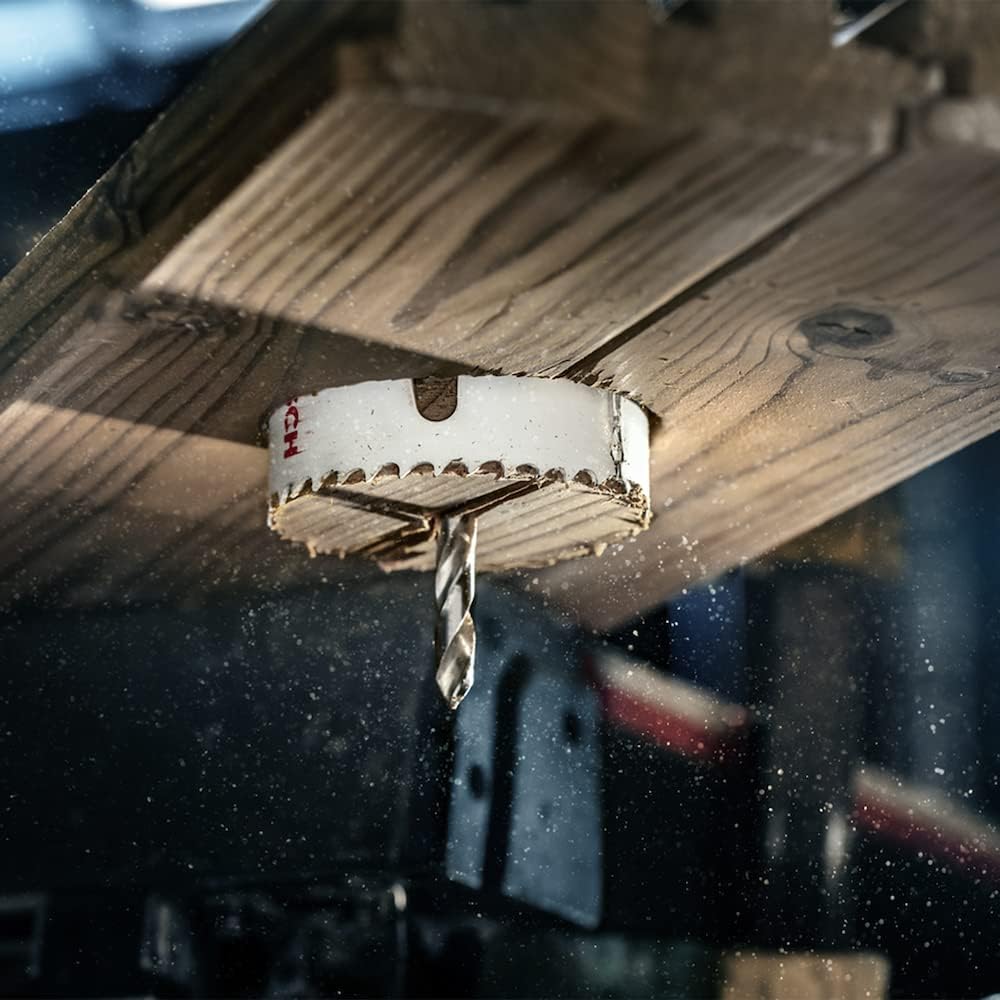 Bosch Professional Lochsäge Progressor for Wood & Metal (Holz und Metal, Ø 108 mm, Zubehör Bohrmasch