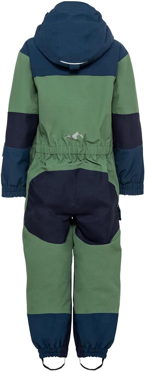 VAUDE Kids Snow Cup Overall - Winteroverall Kinder - Schneeanzug 104 woodland, 104 woodland