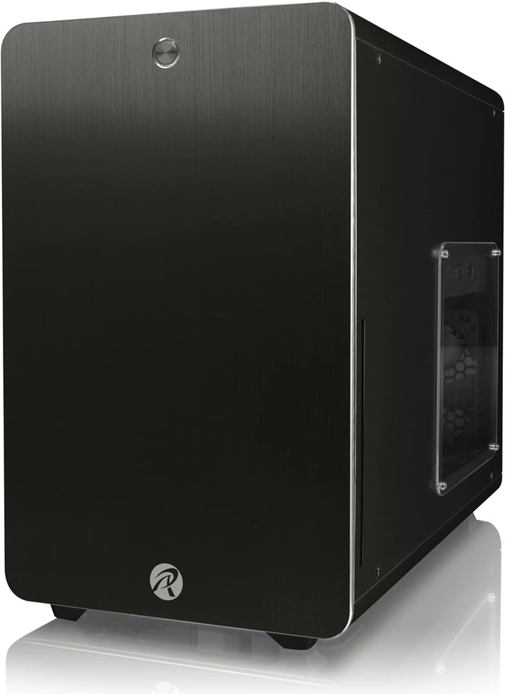 RAIJINTEK Styx Micro-ATX Tower Computer Fall – Schwarz, schwarz