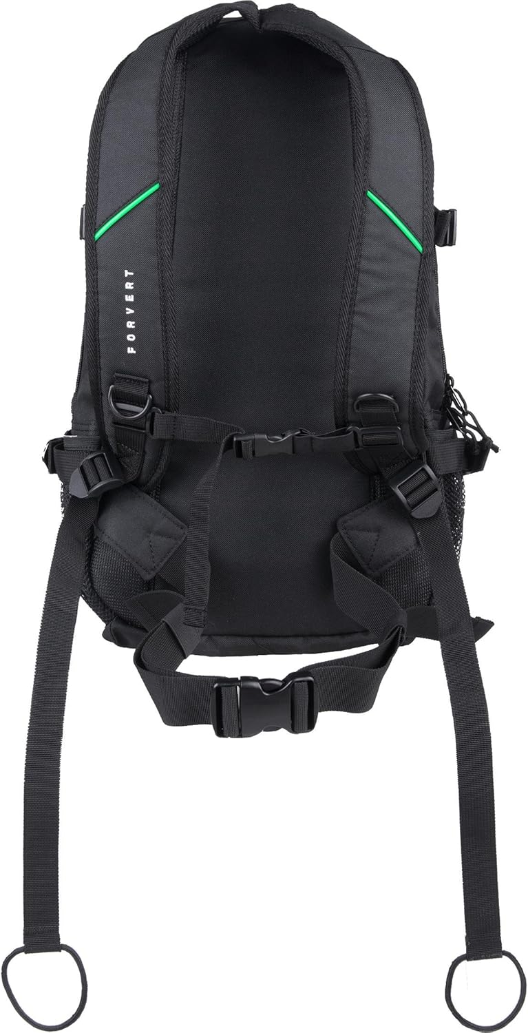 FORVERT Skate Aid Louis Backpack, Black, OneSize Einheitsgrösse