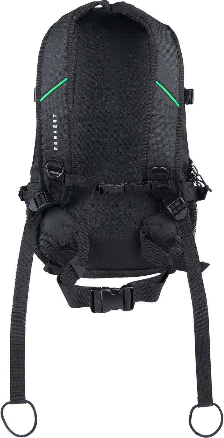 FORVERT Skate Aid Louis Backpack, Black, OneSize Einheitsgrösse