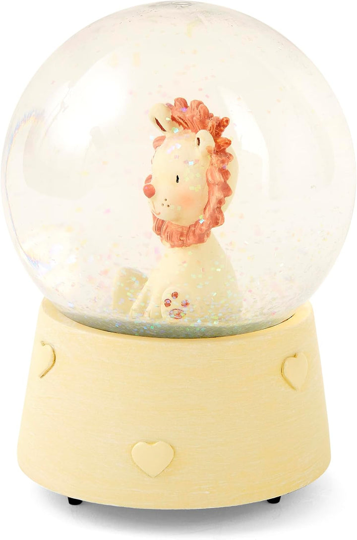 Mousehouse Gifts - Löwen Schneekugel Spieluhr für Kinder Baby Jungen und Mädchen Geschenk