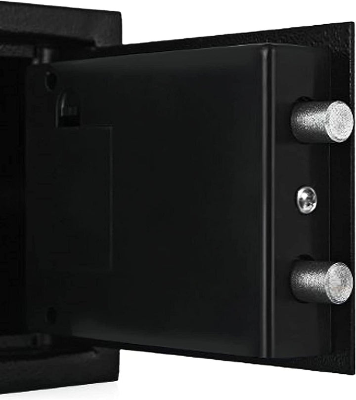 Floordirekt Safe Tresor für Zuhause, 26L 30H x 38B x 30T cm, Möbeltresor mit Schlüssel und Zahlensch